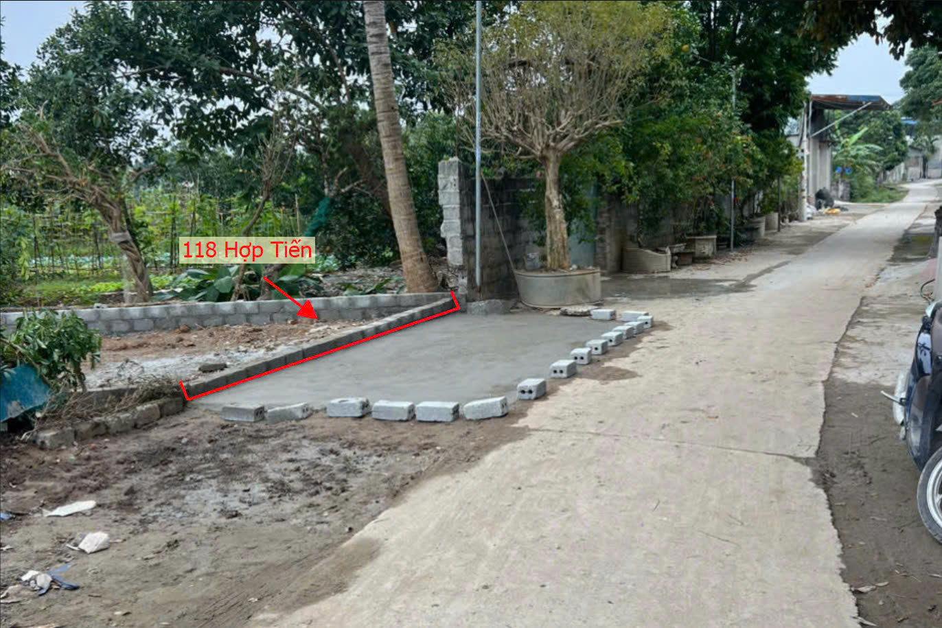 Hình ảnh Bán Đất Hợp Tiến Ô Tô Vào Tận Đất Sát Trục Chính Kinh Doanh Ngay Trung Tâm Xã Hợp Tiến Giá Nhỉnh Tỷ 