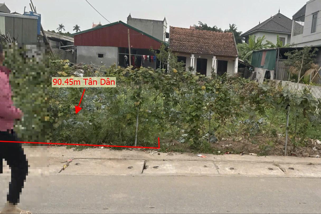 Hình ảnh Bán Lô Đất 90.45m Tại Tân Dân Khoái Châu Bám Đường Bê Tông Ô Tô Vào Tận Đất Dân Cư Đông Đúc Gần Chợ Trường Hoc Ủy Ban Giá Đầu Tư