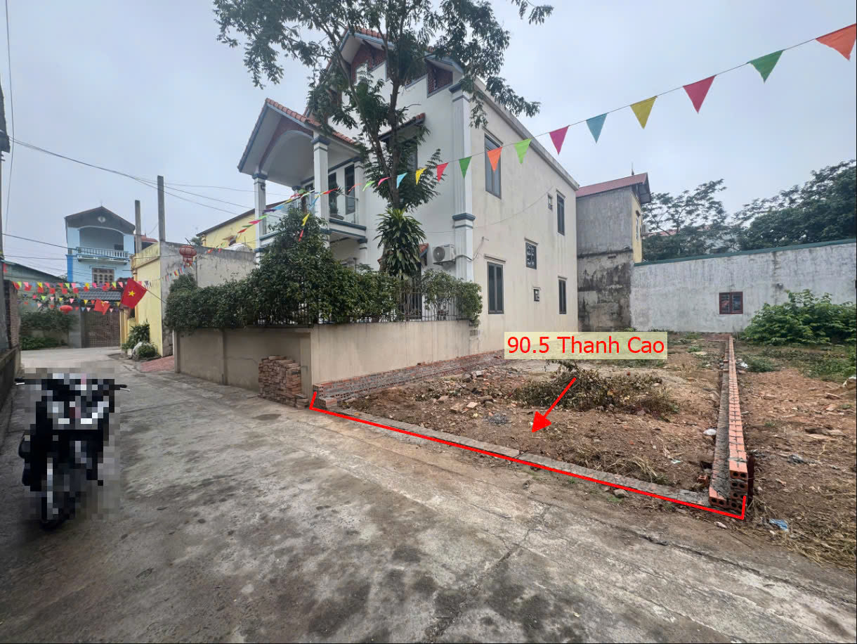 Hình ảnh Bán Lô Đất 90.5M2 Tại Thanh Cao Ô Tô Đỗ Tận Đất Gần Trục Chính Liên Xã Giá Chỉ Vài Tỷ 