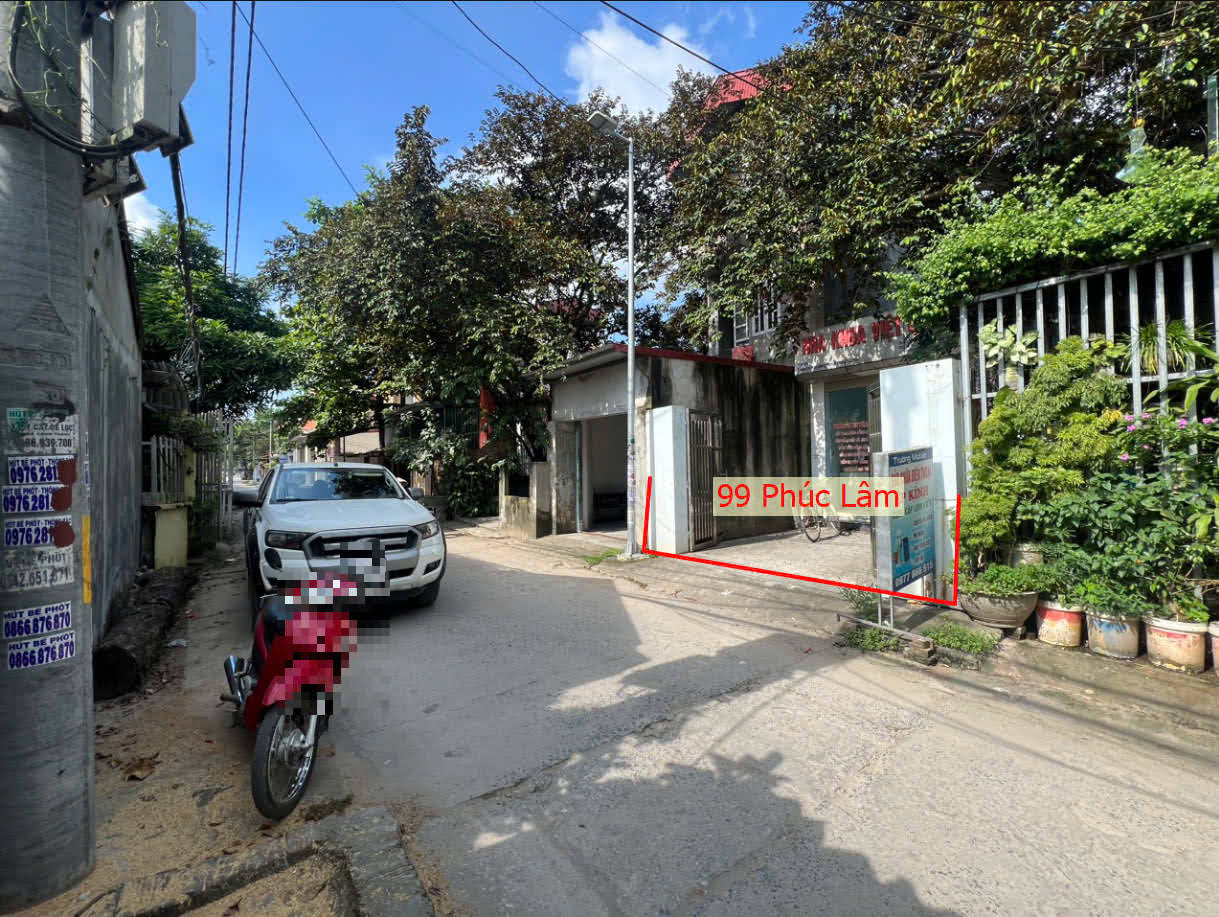 Hình ảnh Bán Đất Sẵn Nhà Cấp 4 Mặt Đường Kinh Doanh Ngay Trung Tâm Xã Phúc Lâm Mỹ Đức 