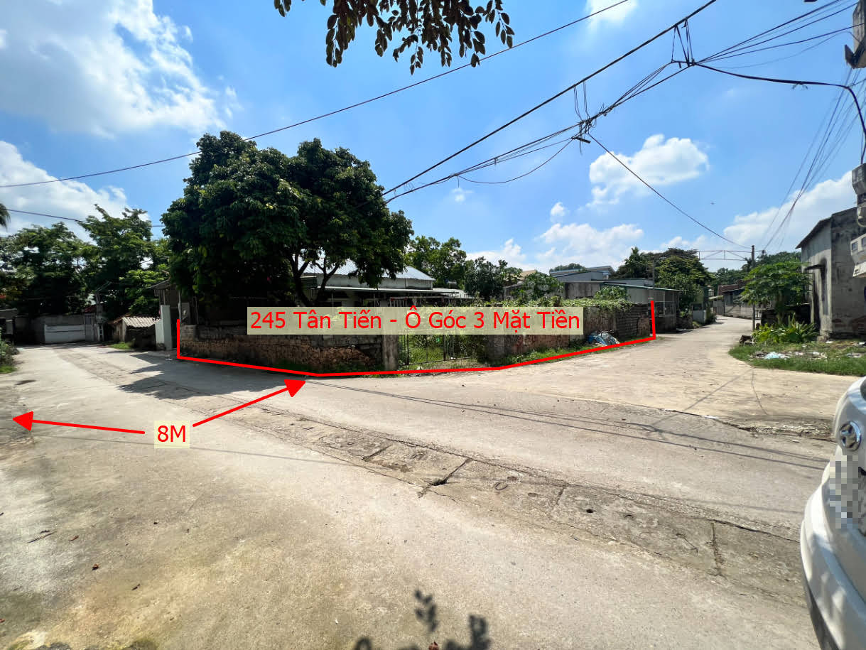 Hình ảnh Bán Lô Góc 3 Mặt Tiền Bám Mặt Đường Kinh Doanh Liên Thôn Tại Tân Tiến Chương Mỹ 
