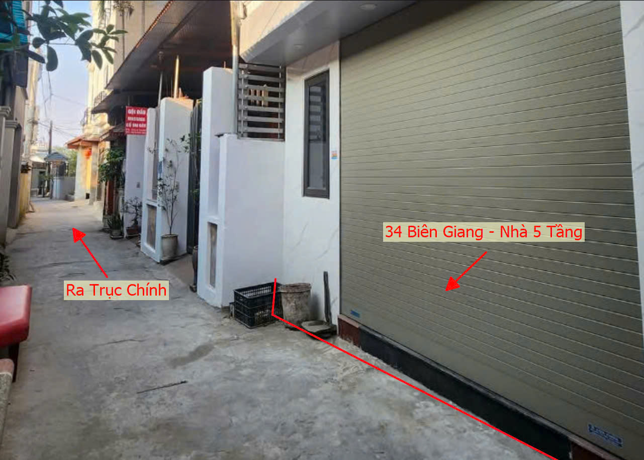 Hình ảnh Bán Nhà 5 Tầng 34m Ngay Trung Tâm Phường Biên Giang Sát QL6A Đang Triển Khai Mở Rộng 