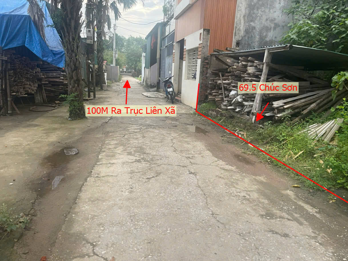 Hình ảnh Bán Đất Thị Trấn Chúc Sơn Ô Tô Vào Tận Đất Gần Trục Chính Liên Xã Ngay Trung Tâm Hành Chính Thị Trấn
