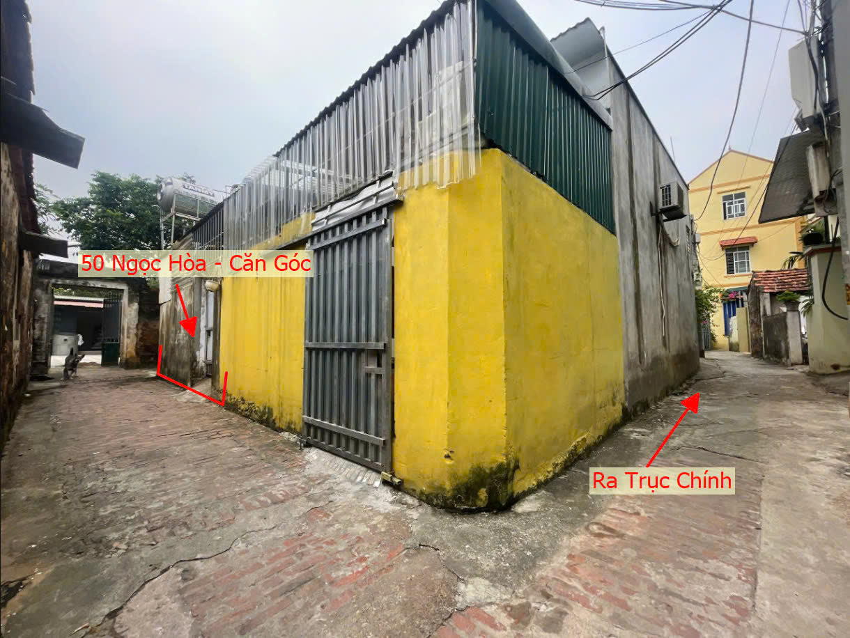 Hình ảnh Bán Lô Góc 2 Mặt Tiền Sẵn Nhà Cấp 4 Ngay Trung Tâm Xã Ngọc Hòa Giáp Thị Trấn Chúc Sơn Sát TL419 