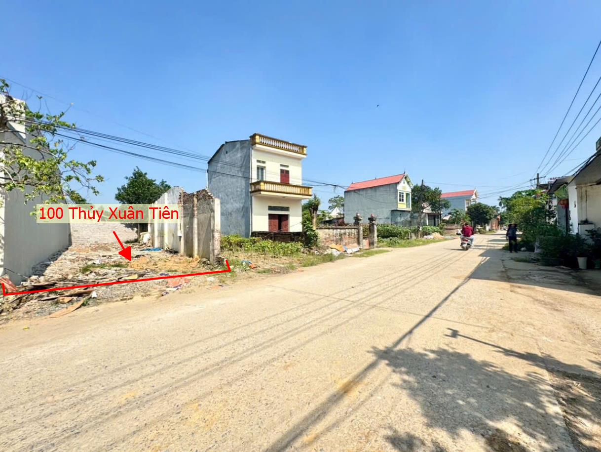 Hình ảnh Bán Thửa Đất 100m Tại Thủy Xuân Tiên Mặt Trục Chính Kinh Doanh Liên Xã Ngay Gần QL21A