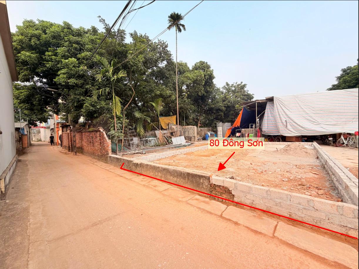 Hình ảnh Bán Thửa Đất 80m Tại Đông Sơn Chương Mỹ Đường Ô Tô Tránh Sát QL6A Đang Mở Rộng