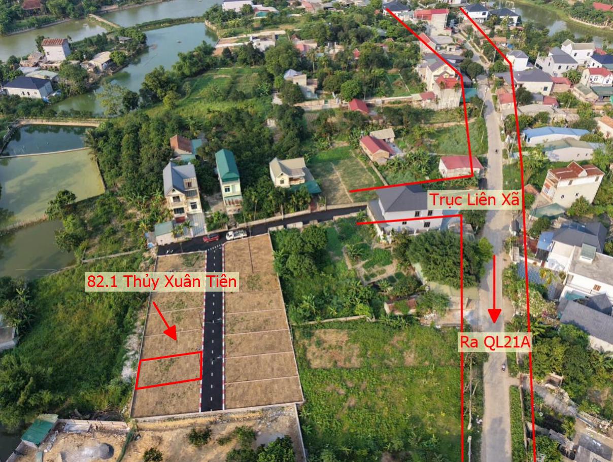 Hình ảnh Bất Động Sản Xuân Mai Bán Đất Phân Lô Thủy Xuân Tiên Ô Tô Vào Tận Đất Sát Trục Chính Kinh Doanh Liên Xã 
