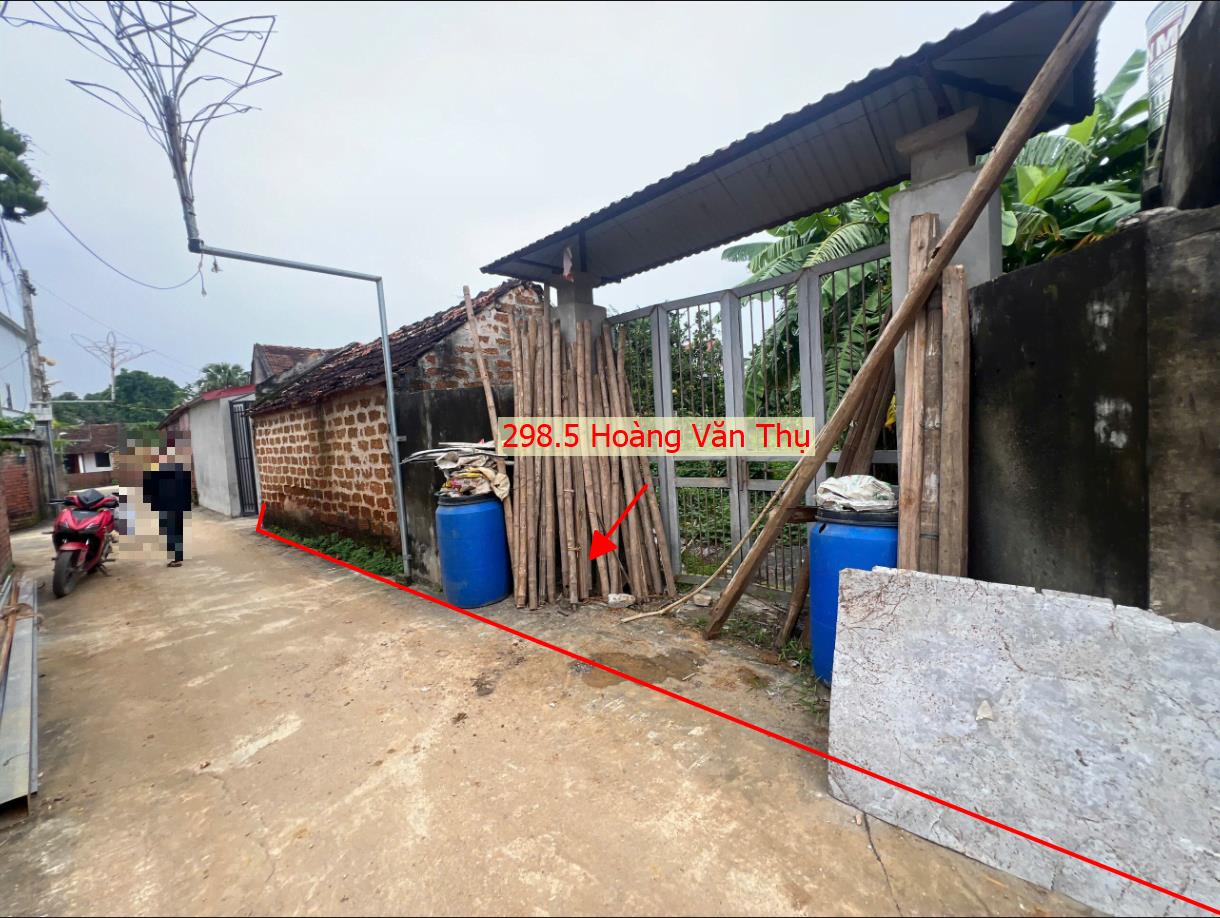 Hình ảnh Bán Thửa Đất 298.5m Tại Hoàng Văn Thụ Sát Trục Chính Kinh Doanh Liên Xã Giá Chỉ Vài Tỷ