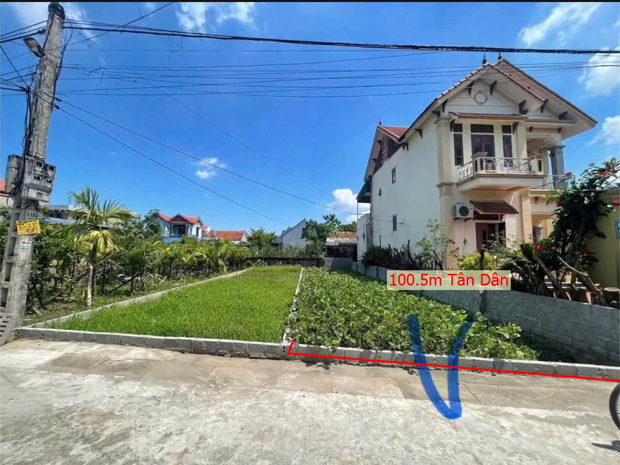 Hình ảnh Bán Lô Đất 100.5m Tại Tân Dân Khoái Châu Bám Đường Bê Tông Ô Tô Tránh Nhau Gần Trục Kinh Doanh Gần Nhiều Khu Công Ngiệp Lớn Giá Đầu Tư