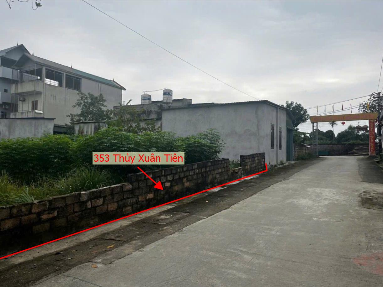 Hình ảnh Bán Thửa Đất 353m Tại Thủy Xuân Tiên Đường Ô Tô Tránh Nhau Sát Trục Kinh Doanh Ngay Gần QL21A