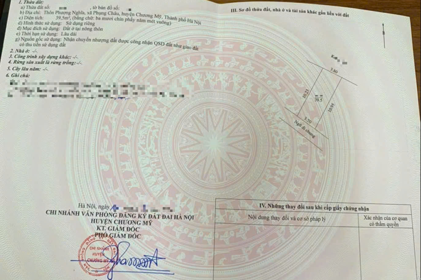 Hình ảnh Đất Phân Lô Phụng Châu Ngay Trung Tâm Xã Phụng Châu Gần Trục Liên Huyện Giáp Quận Hà Đông 