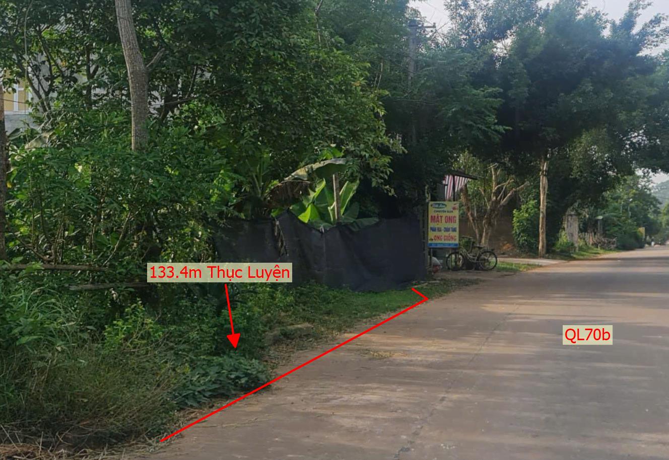 Hình ảnh Bán Lô Đất 133.4m Tại Thục Luyện Thanh Sơn Bám QL70m Đường Ô Tô Tránh Nhau Dân Cư Đông Đúc