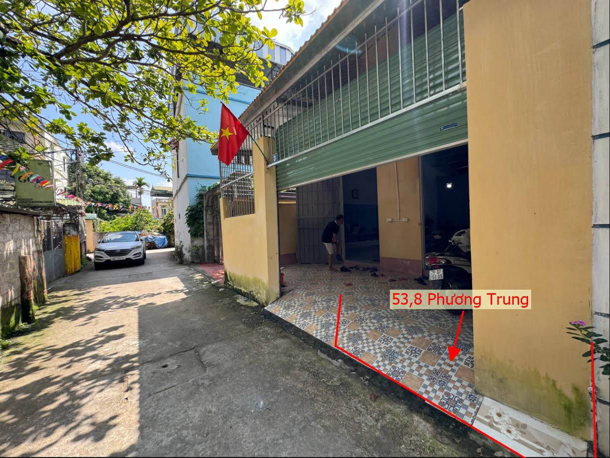 Hình ảnh Bán Đất Full Thổ Cư Sẵn Nhà Đường Thông Ô Tô Sát Trục Kinh Doanh Tại Phương Trung