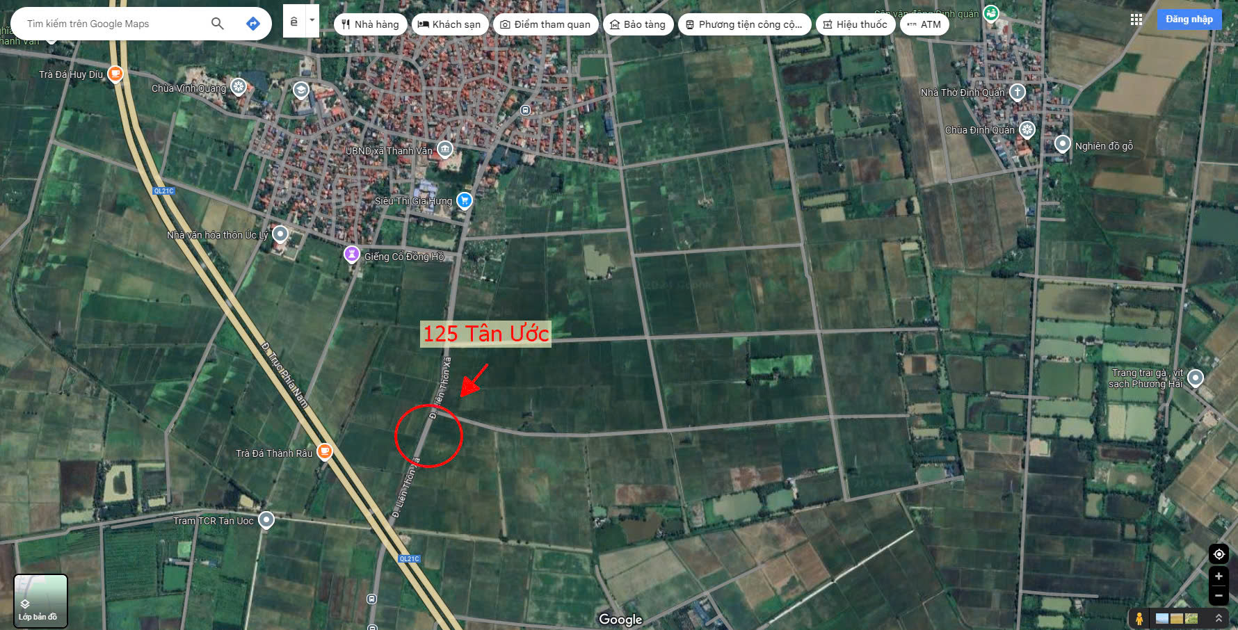 Hình ảnh Bán Đất Dịch Vụ Xã Tân Ước Gần Trung Tâm Hành Chính Xã Sát Trục Đường Cenco 5 Giá Chỉ Vài Tỷ 