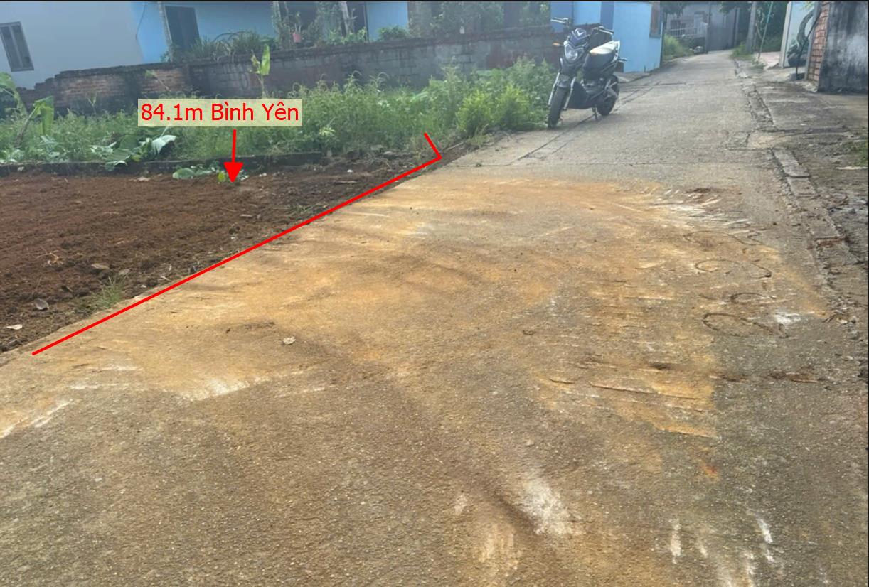 Hình ảnh Bán Lô Đất 84.1m Tại Bình Yên Thạch Thất Bám Đường Bê Tông Ô Tô Vào Tận Đất Dân Cư Gần Chợ Trường Học Ủy Ban Giá Đầu Tư
