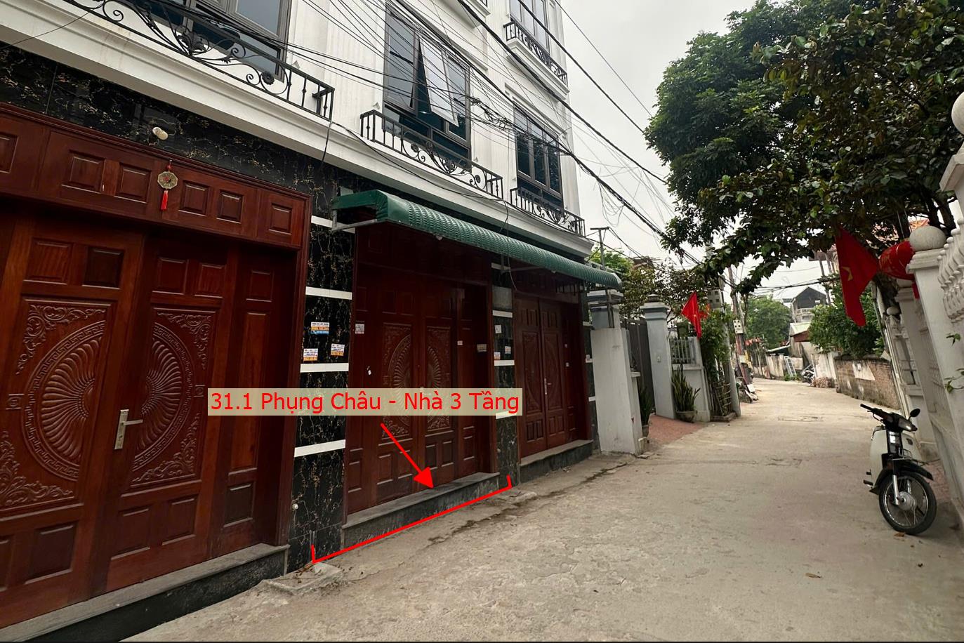 Hình ảnh Bất Động Sản Chương Mỹ Bán Nhà Thương Mại Tại Phụng Châu Ô Tô Đỗ Tận Cửa Gần Trục Chính Kinh Doanh Liên Xã 