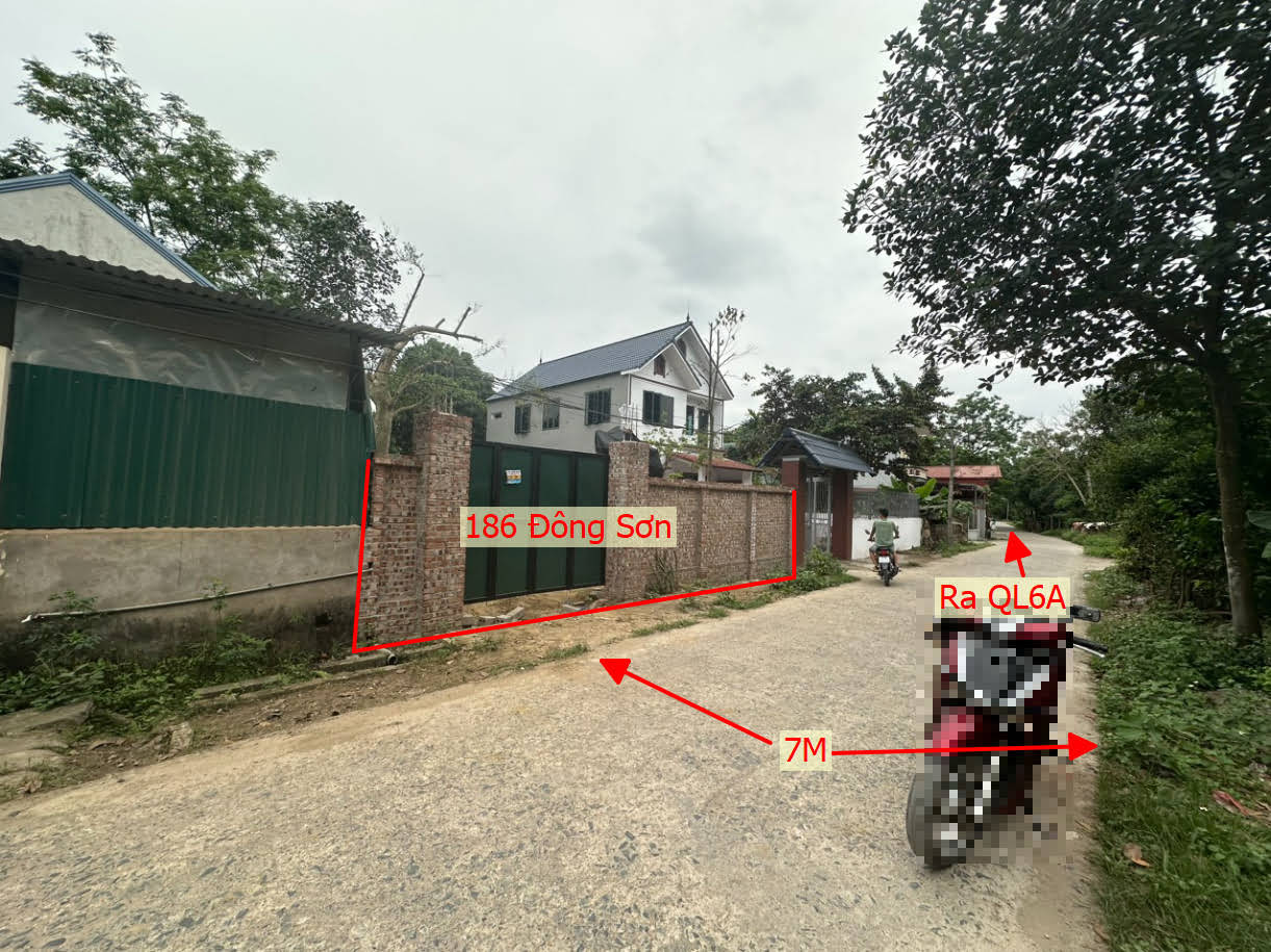 Hình ảnh Bán Đất Đông Sơn Mặt Đường Kinh Doanh Gần QL6A Đang Mở Rộng