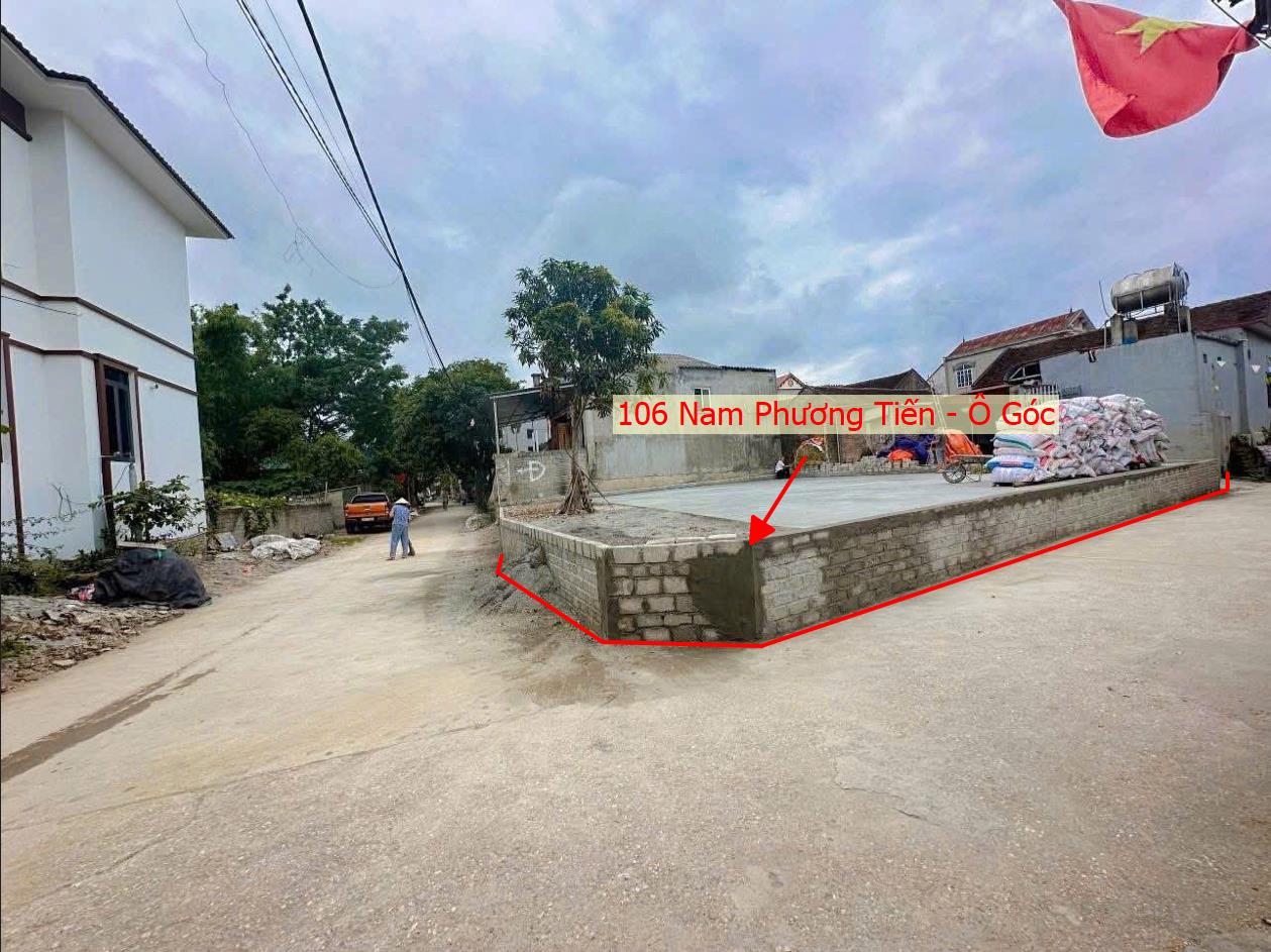 Hình ảnh Bán Lô Góc 2 Mặt Tiền Full Thổ Cư 106m Tại Nam Phương Tiến Sát Trục Chính Kinh Doanh 