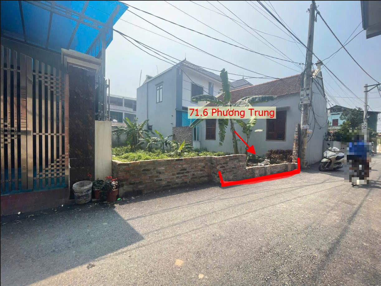 Hình ảnh Bán Đất Phương Trung Ô Tô Vào Tận Đất Gần Trục Chính Kinh Doanh Ngay Trung Tâm Hành Chính Xã 