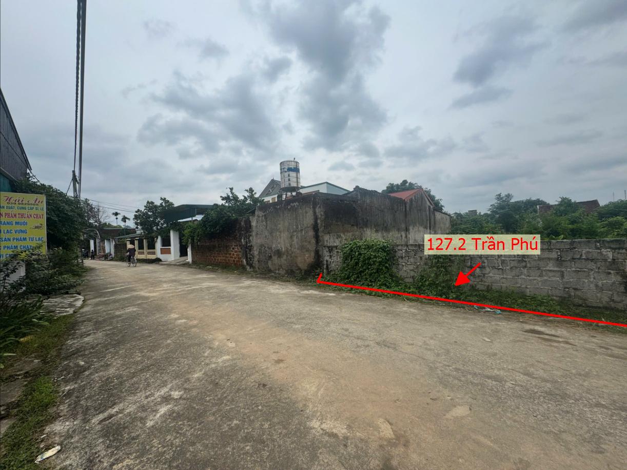 Hình ảnh Bán Đất Full Thổ Cư 127.2m Tại Trần Phú Mặt Trục Kinh Doanh Thôn Gần Đường Liên Xã Giá Chỉ Hơn 2 Tỷ