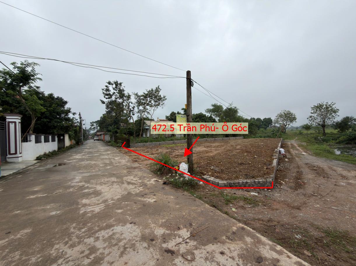 Hình ảnh Bán Lô Góc 2 Mặt Tiền 472.5m Tại Trần Phú Đường Thông Ô Tô Sát Trục Chính Kinh Doanh Liên Xã 