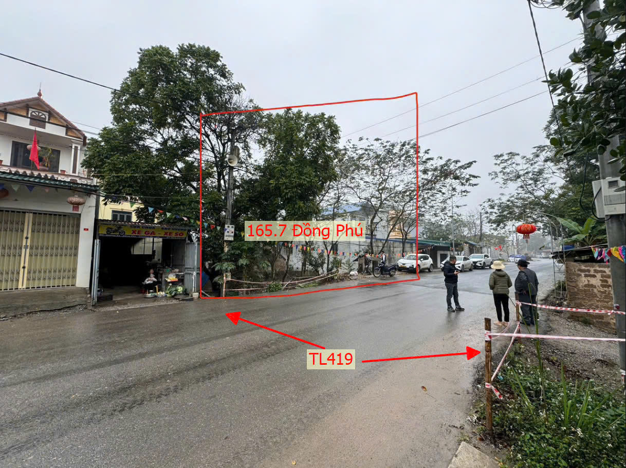 Hình ảnh Bán Thửa Đất 165.7M2 Đất Mặt Đường Kinh Doanh TL419 Tại Đồng Phú Chương Mỹ Giá Chỉ Hơn Tỷ