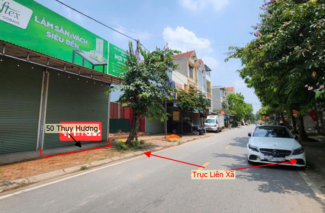 Hình ảnh Bất Động Sản Chương Mỹ Bán Đất Khu Vực Thụy Hương Sẵn Kho Xưởng Mặt Trục Chính Kinh Doanh Liên Xã 