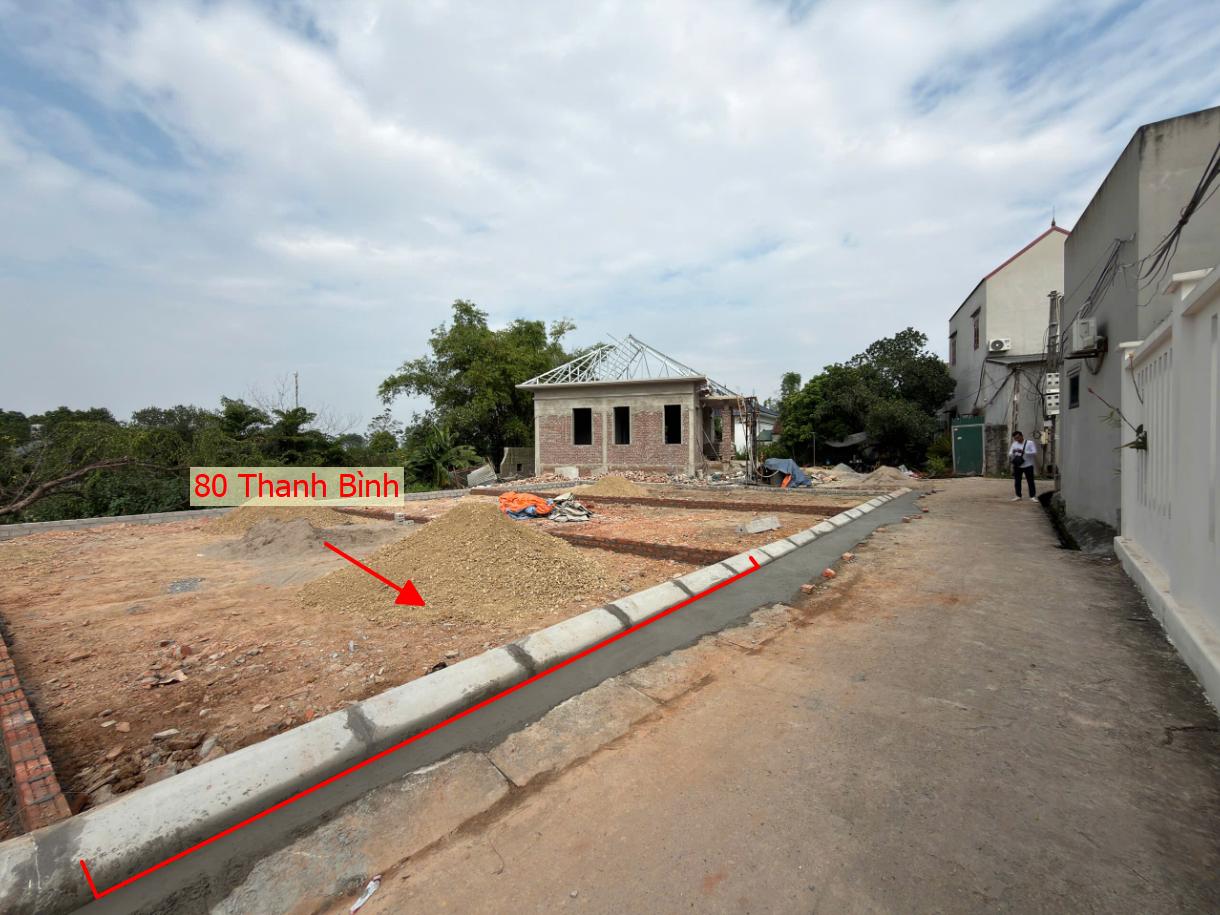 Hình ảnh Đất Phân Lô Thanh Bình 80m Đường Thông Ô Tô Sát Trục Kinh Doanh Cách QL6A Đang Mở Rộng Vài Trăm Mét