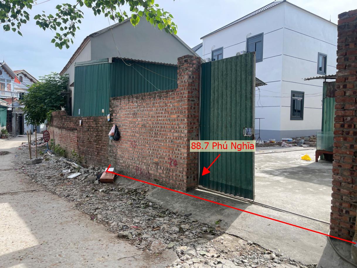Hình ảnh Bất Động Sản Phú Nghĩa Bán Đất Khu Vực Xã Phú Nghĩa Đường Ô Tô Chạy Sát Cụm KCN Phú Nghĩa, QL6A Đang Mở Rộng