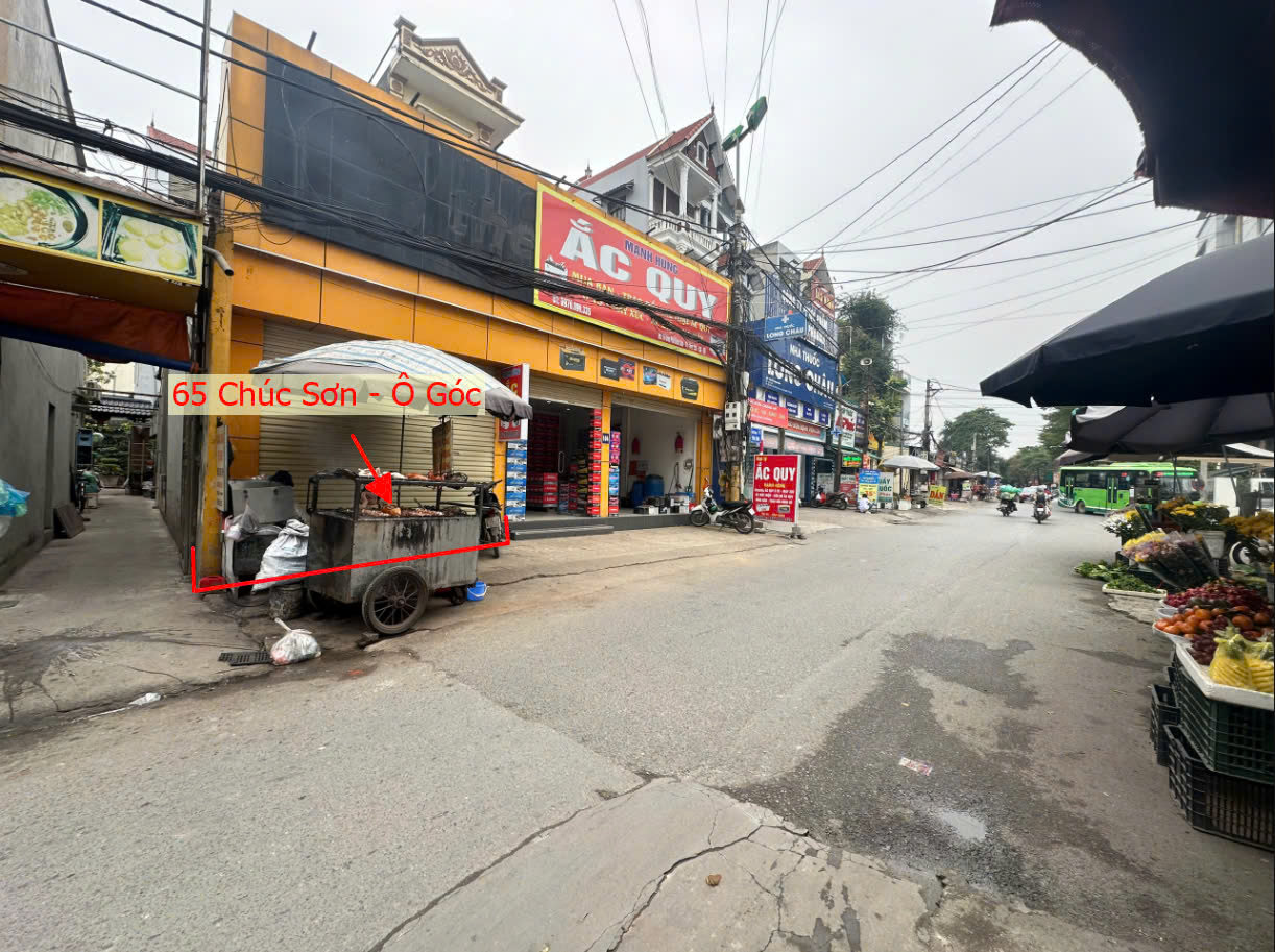 Hình ảnh Bán Đất Sẵn Nhà Cấp 4 Mặt Đường Kinh Doanh Ngay Trung Tâm Chợ Thị Trấn Chúc Sơn