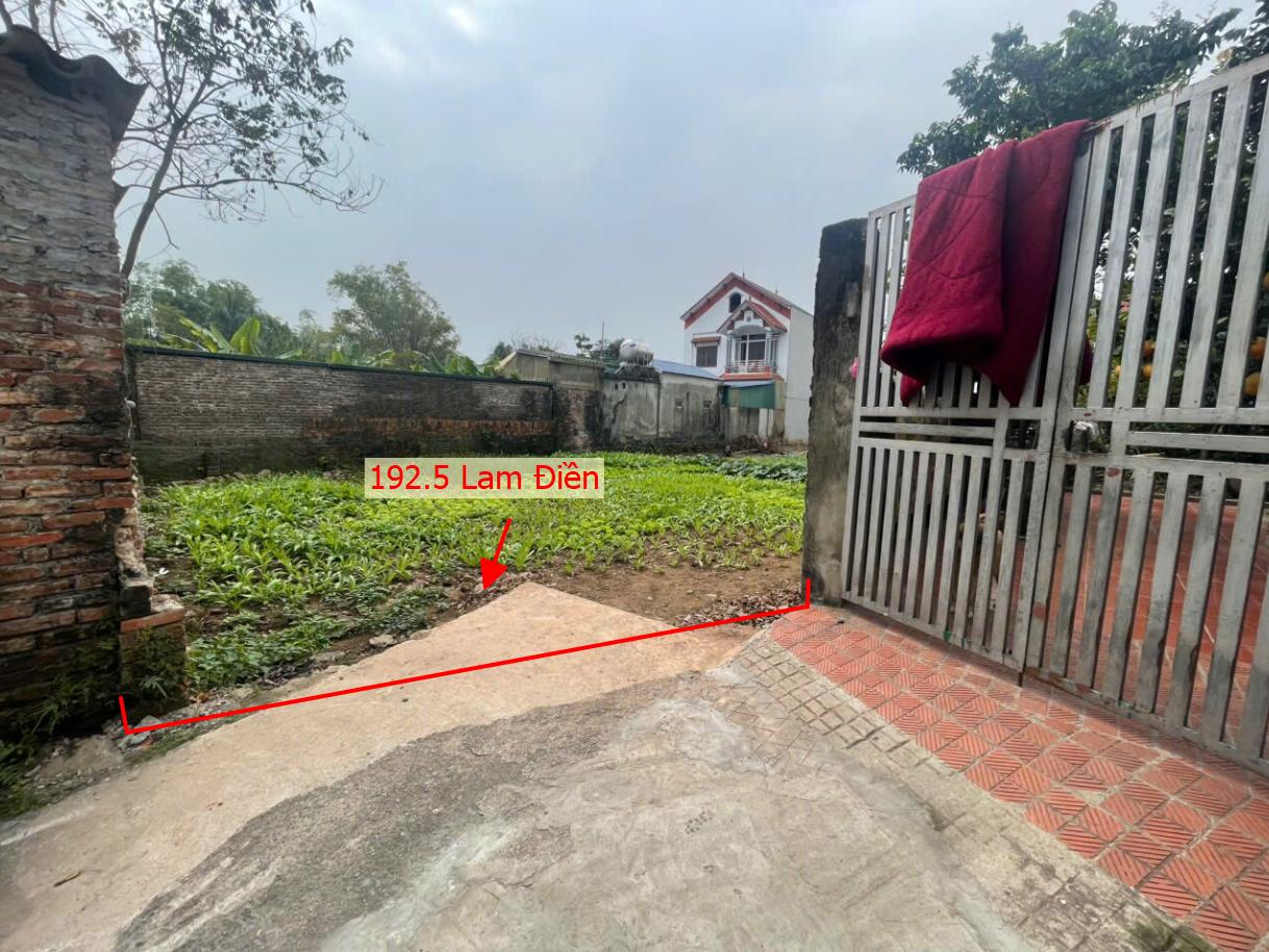 Hình ảnh Bán Thửa Đất 192.5m Tại Lam Điền Sát Mặt Đường Kinh Doanh Liên Xã Giá Chỉ Hơn 2 Tỷ