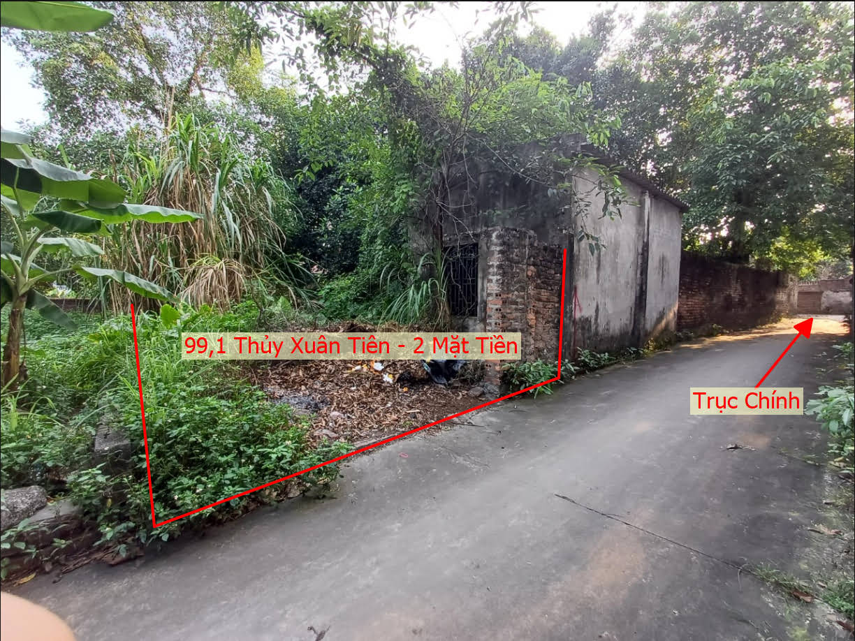 Hình ảnh Bán Thửa Đất 2 Mặt Tiền Tại Thủy Xuân Tiên Sát QL21A Giáp Thị Trấn Xuân Mai