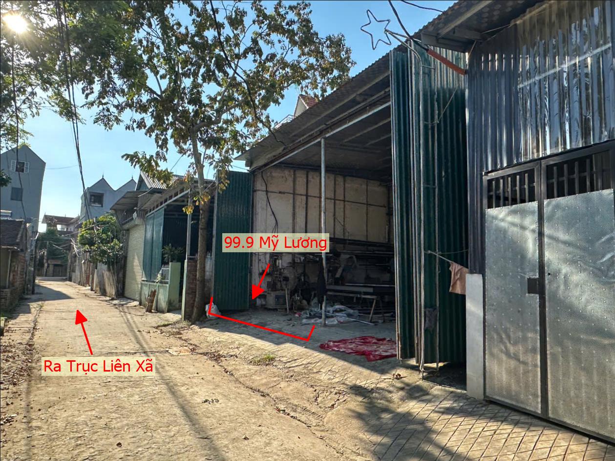Hình ảnh Bán Thửa Đất 99.9m Tại Mỹ Lương Đường Thông Ô Tô Tránh Nhau Sát Trục Chính Liên Xã Giá Chỉ Hơn 2 Tỷ