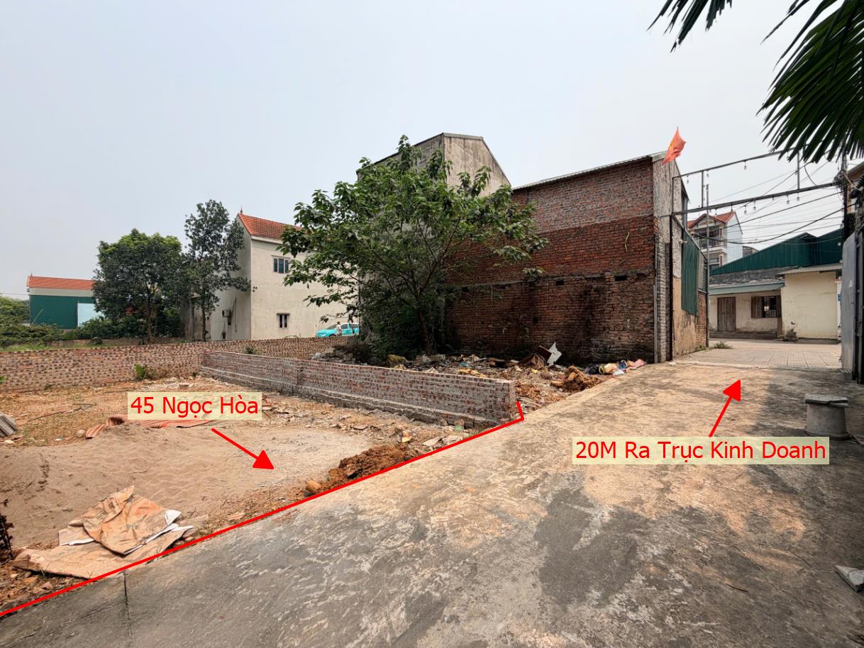 Hình ảnh Bán Đất Ngọc Hòa Full Thổ Cư Ngay Gần QL6A Đang Mở Rộng Ô Tô Vào Tận Đất Giá Chỉ Hơn 2 Tỷ 