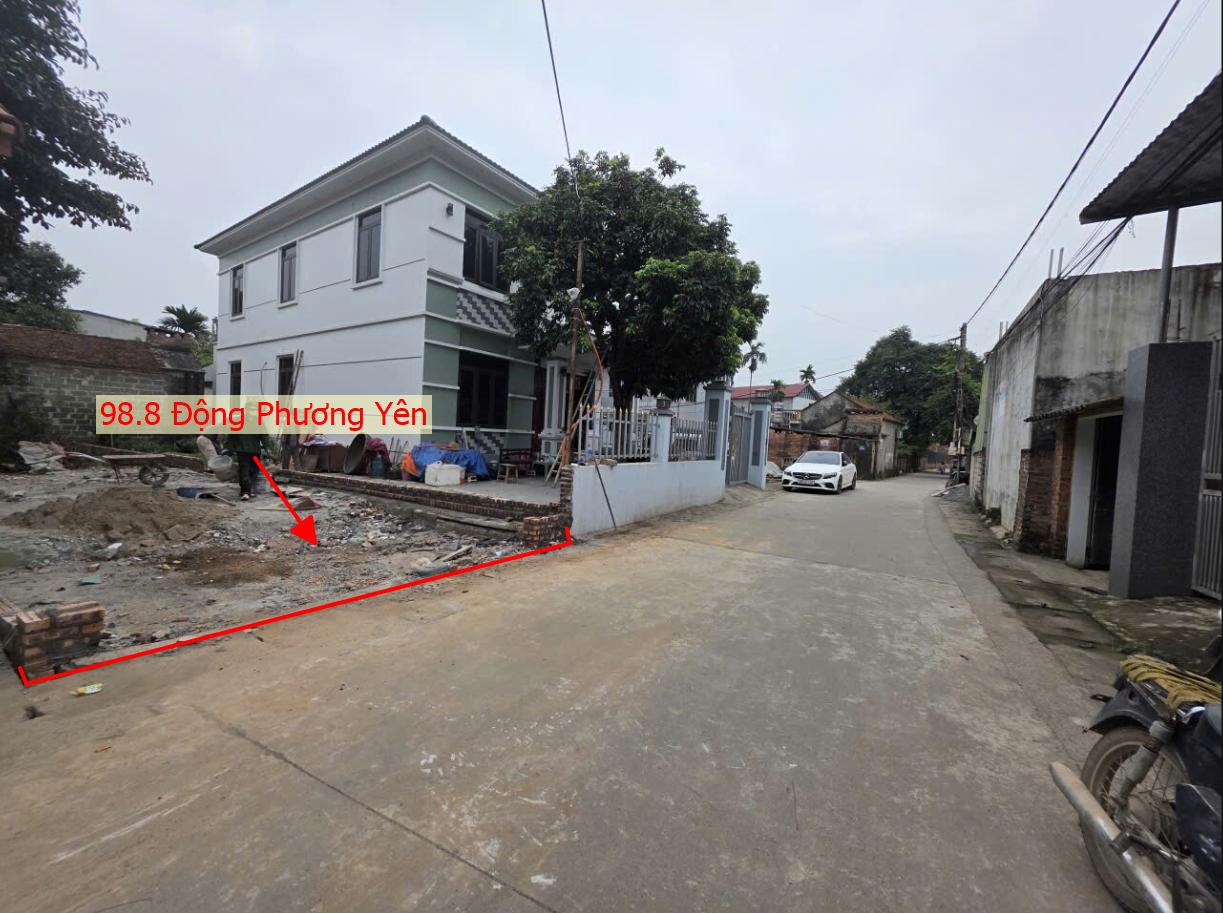 Hình ảnh Bất Động Sản Phú Nghĩa Bán Đất Khu Vực Đông Phương Yên Đường Ô Tô Tránh Sát Trục Kinh Doanh Liên Xã 