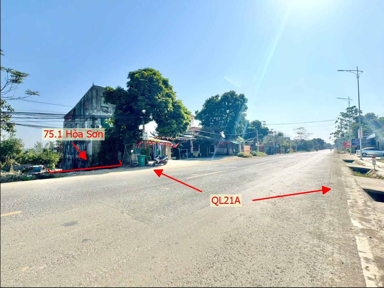 Hình ảnh Bán Đất Hòa Sơn Mặt Đường Kinh Doanh QL21A Giáp Thị Trấn Xuân Mai Giá Chỉ Nhỉnh 3 Tỷ