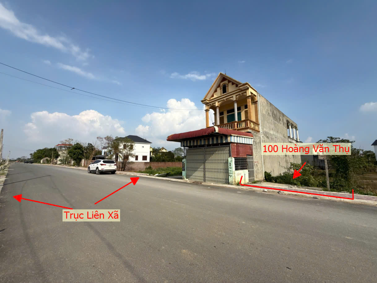 Hình ảnh Bán Đất Hoàng Văn Thụ Mặt Trục Chính Liên Xã Gần Mặt Đường Kinh Doanh QL21A
