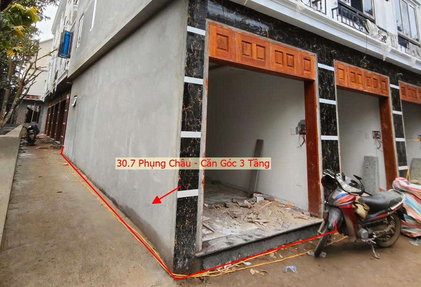 Hình ảnh Bán Căn Góc 2 Mặt Thoáng 30.7m Ngay Trung Tâm Xã Phụng Châu Sát Trục Kinh Doanh Liên Huyện