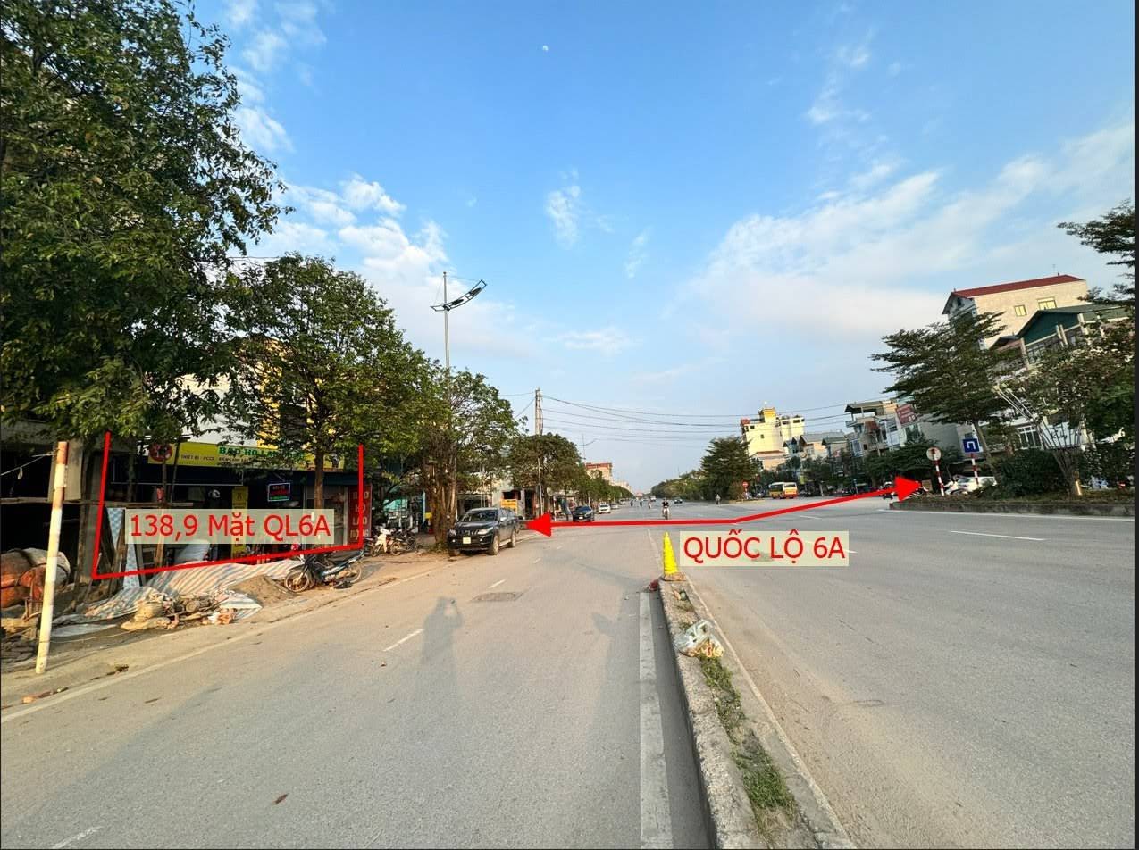 Hình ảnh Bán Đất Tiên Phương Full Thổ Cư Bám Mặt Đường QL6A | Giáp Thị Trấn Chúc Sơn 