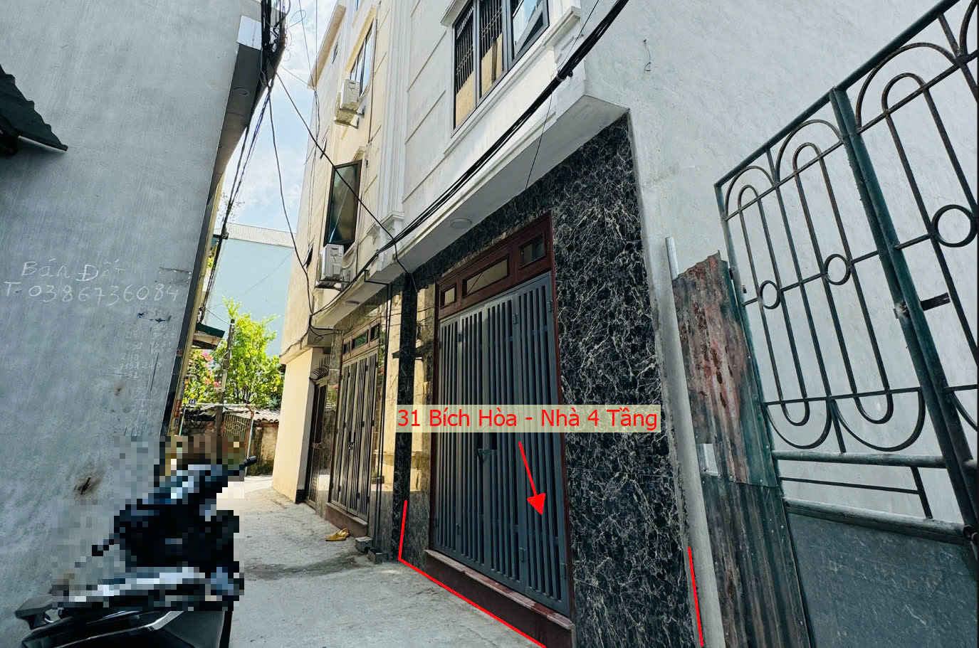 Hình ảnh Bán Nhà 4 Tầng Ngay Trung Tâm Xã Bích Hòa Thanh Oai Sát Trục Kinh Doanh Gần QL21B 