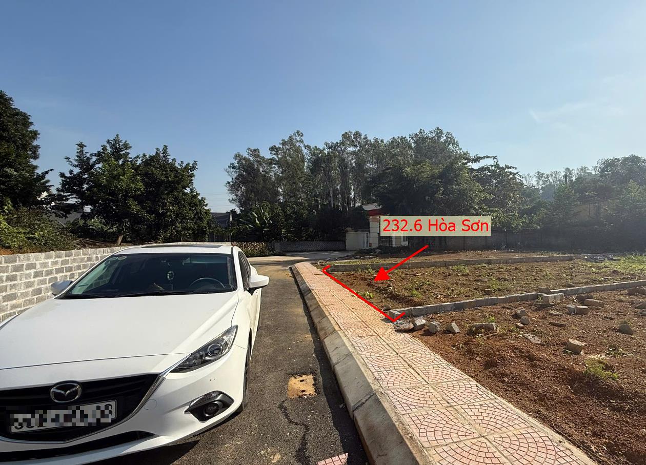 Hình ảnh Bán Thửa Đất 232.6m Tại Hòa Sơn Ô Tô Đỗ Tận Đất Sát Trục Kinh Doanh Ngay Gần QL21A