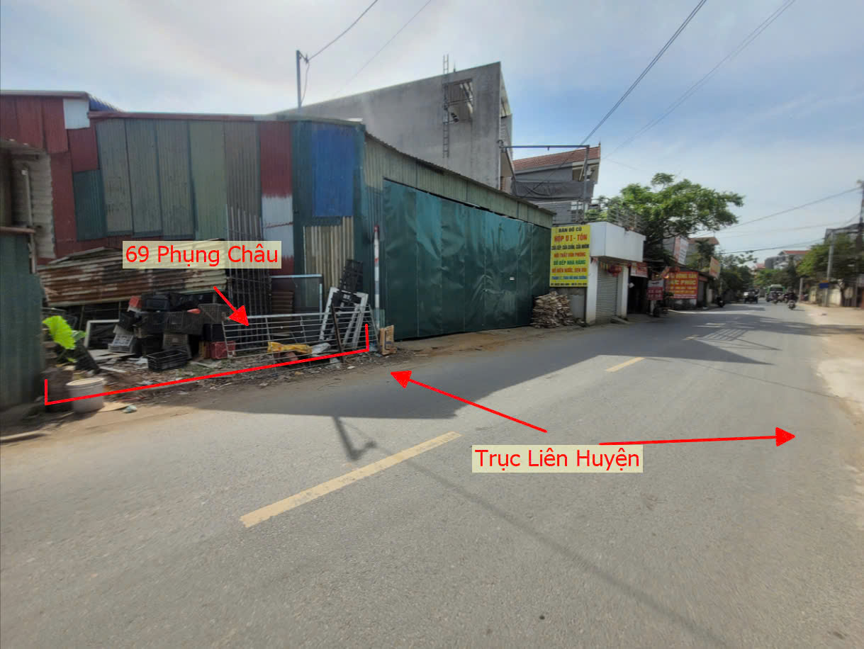 Hình ảnh Bán Thửa Đất 69m Ngay Trung Tâm Xã Phụng Châu Bám Mặt Đường Kinh Doanh Liên Huyện 