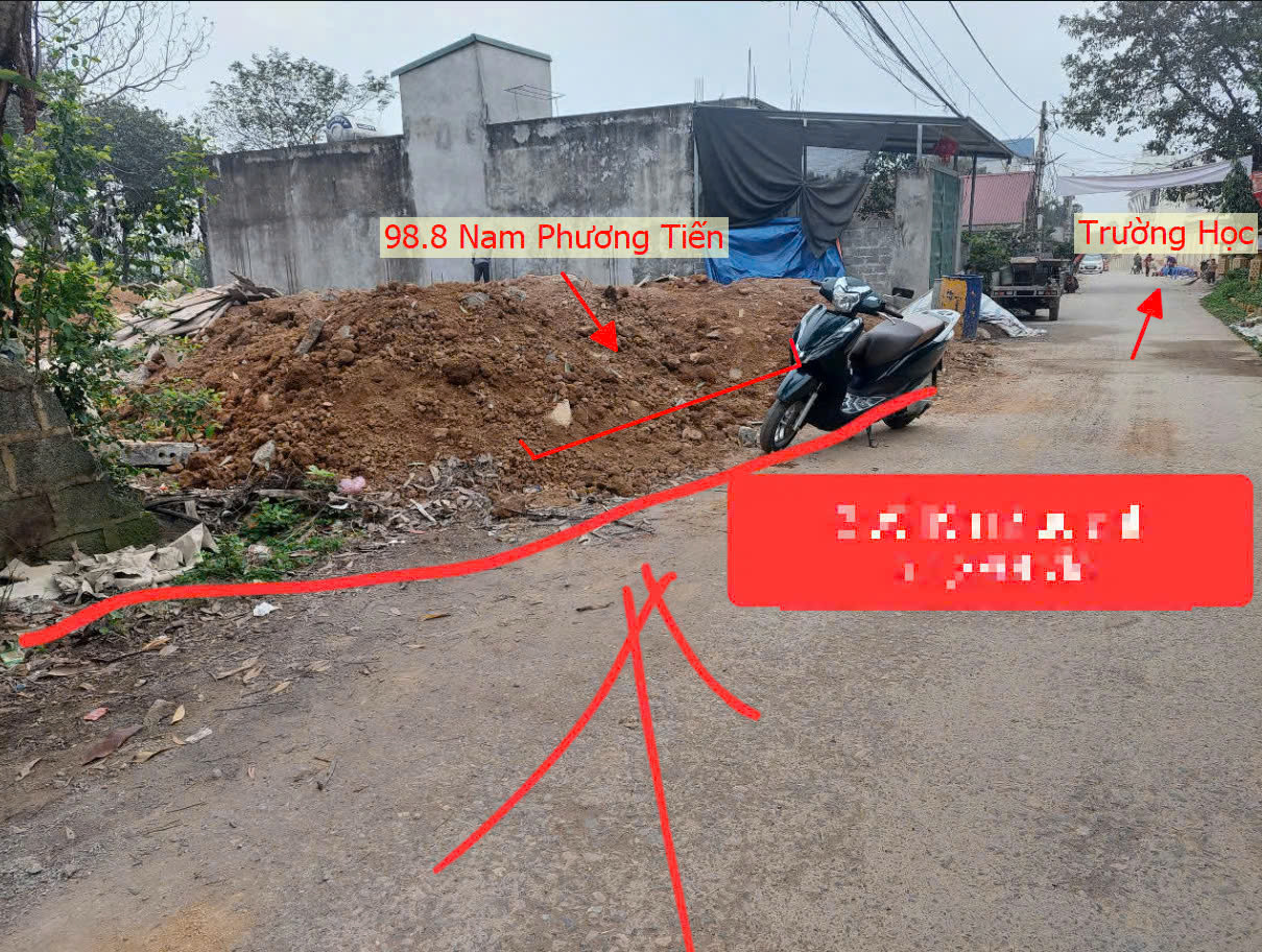 Hình ảnh Bán Đất 2 Mặt Tiền 98.8m Tại Nam Phương Tiến Sát Trục Chính Liên Xã Giá Chỉ Hơn Tỷ 