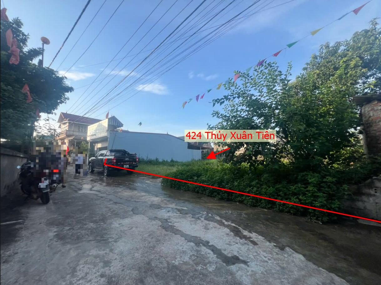 Hình ảnh Bán Thửa Đất 424m Tại Thủy Xuân Tiên Ô Tô Đỗ Tận Đất Sát Trục Chính Kinh Doanh Liên Xã 