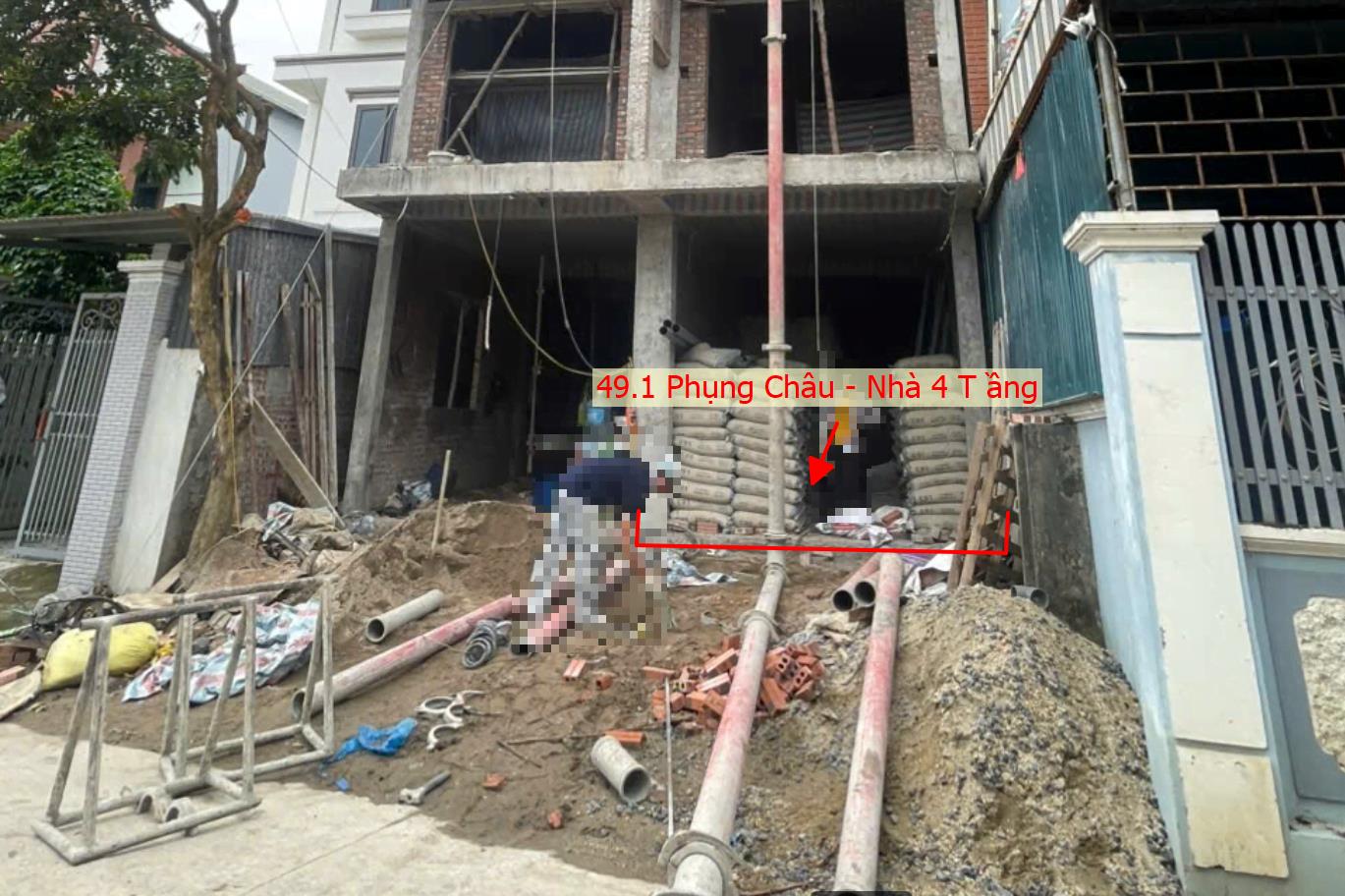 Hình ảnh Bán Nhà 4 Tầng 49.1m Tại Phụng Châu Đường Thông Ô Tô Ngay Sát Trục Chính Kinh Doanh Liên Huyện