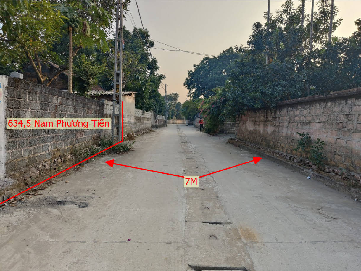 Hình ảnh Bán Đất Nam Phương Tiến Đường Ô Tô Tránh Nhau Ngay Sát Trục Chính Kinh Doanh 