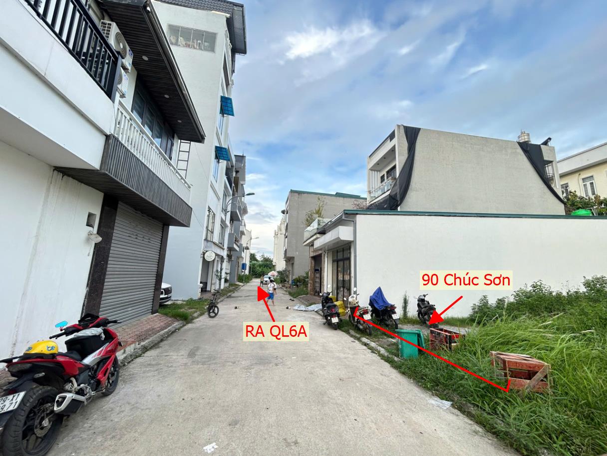 Hình ảnh Bán Đất Thị Trấn Chúc Sơn Ngay Sau Trường Tiểu Học Chúc Sơn B Gần QL6A 