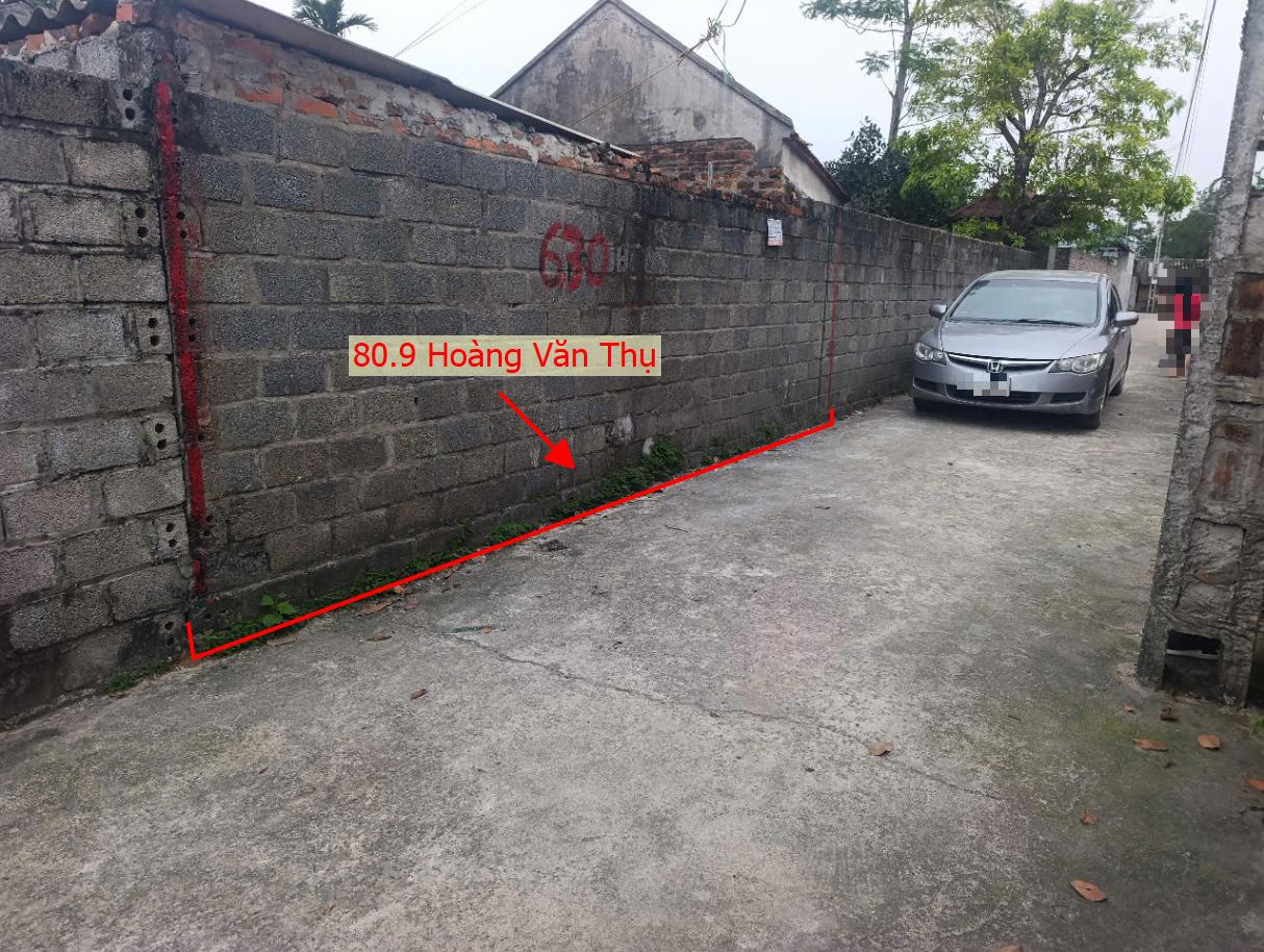 Hình ảnh Bán Thửa Đất 80.9m Tại Hoàng Văn Thụ Ô Tô Đỗ Tận Đất Sát Trục Chính Kinh Doanh Liên Xã 