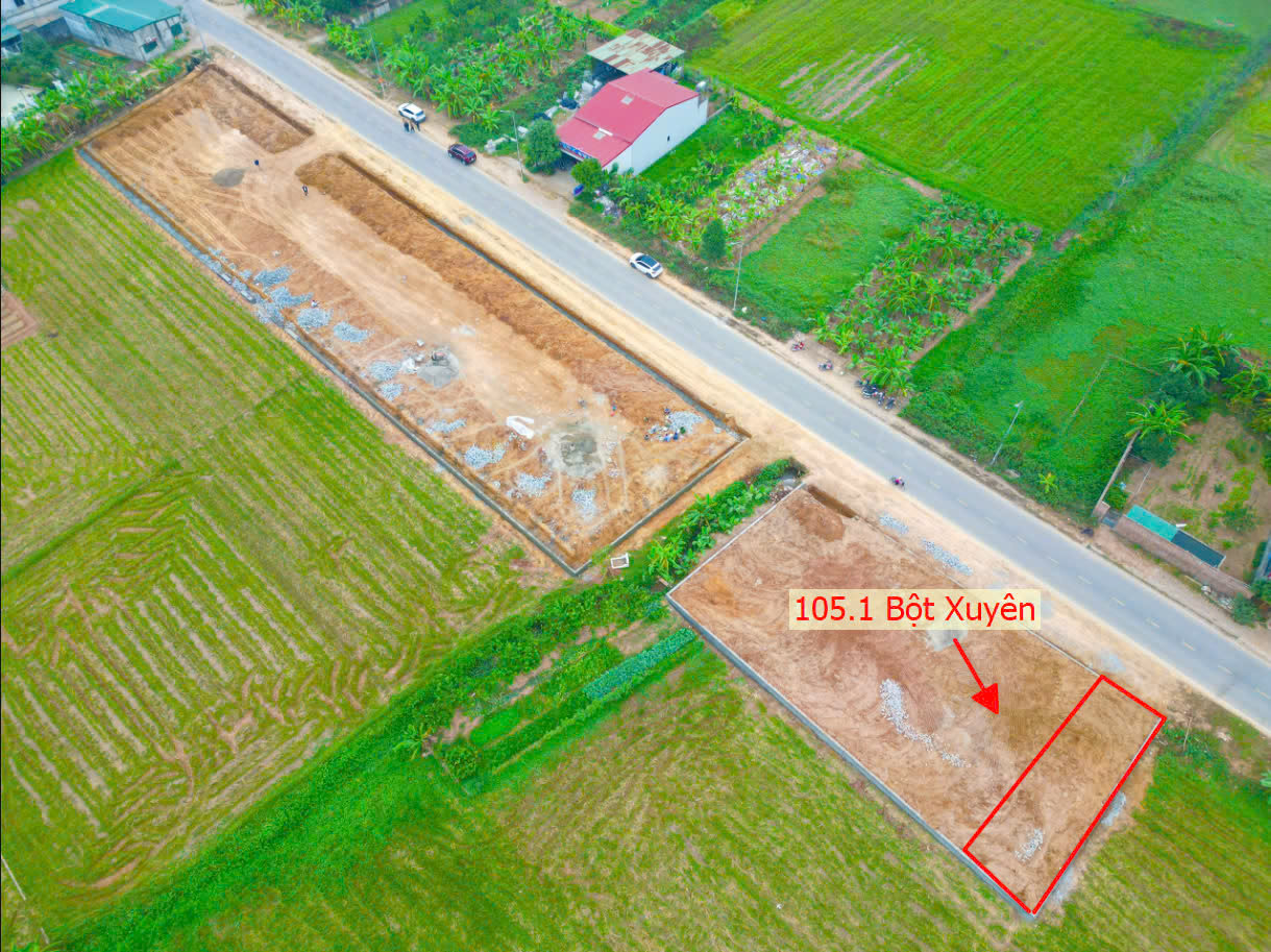 Hình ảnh Đất Đấu Giá Khu Dung Dưới Xã Bột Xuyên Bám Mặt Đường Kinh Doanh Liên Xã Gần TL419