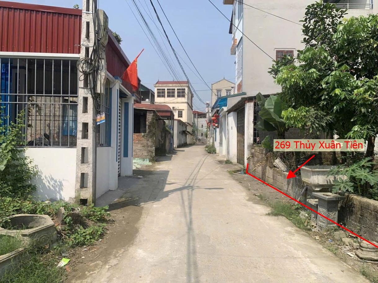 Hình ảnh Bán Thửa Đất 269m Tại Thủy Xuân Tiên Ô Tô Đỗ Tận Đất Sát Mặt Đường Kinh Doanh QL21A 
